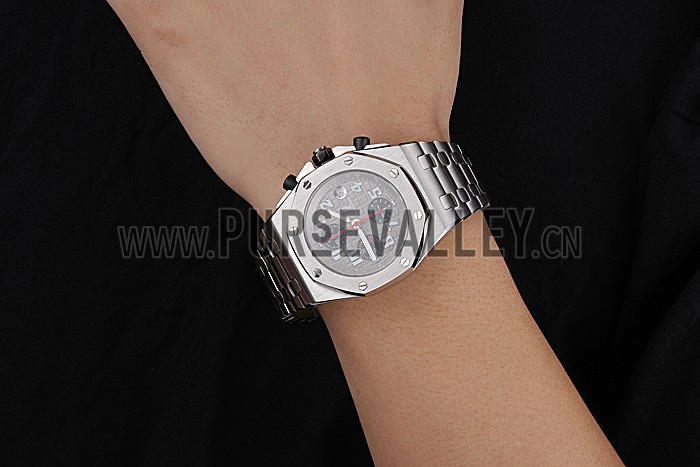 Swiss Audemars Piguet Royal Oak Offshore Grey Dial Stainless Steel Case And Bracelet 622870