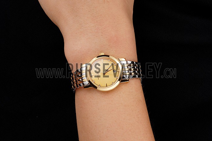 Vacheron Constantin Fine Gold Dial With Diamonds Gold Case Two Tone Bracelet