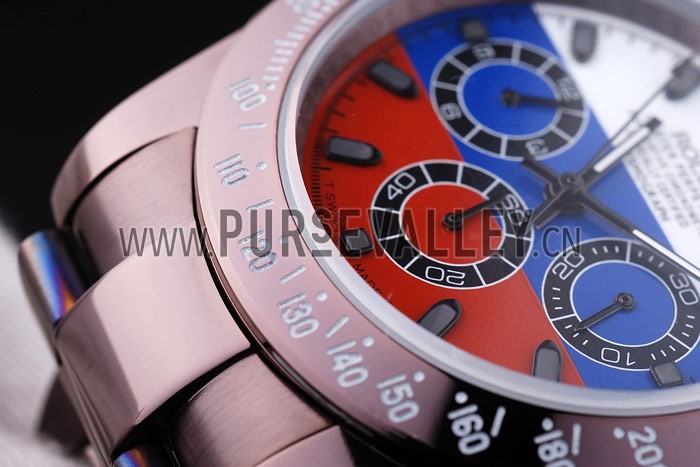Rolex Cosmograph Daytona Copper Bracelet Russian Flag Dial 7471