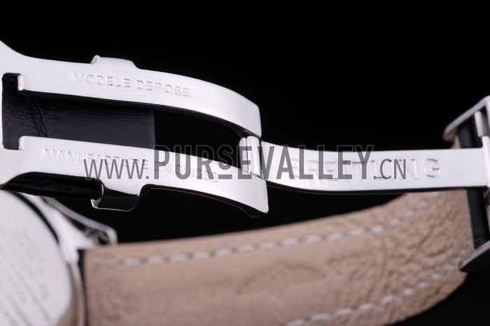 Breitling Bentley Chronograph Black Dial Black Leather Strap