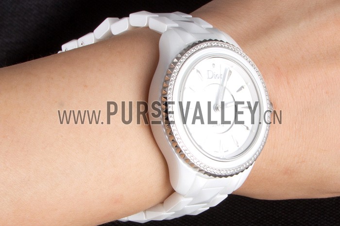 Dior VIII Baguette Cut White Diamonds cd01 621354