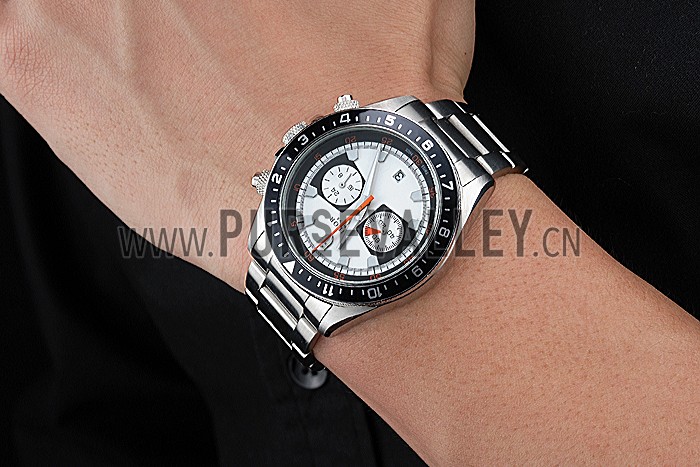 Tudor Heritage Chronograph White Dial Stainless Steel Bracelet 622417