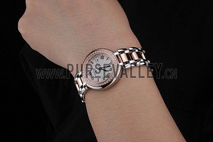 Longines PrimaLuna Stainless Steel And Gold Diamond Case 622585