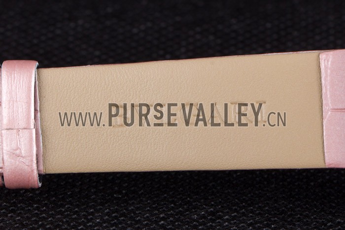 Bvlgari ZERO1 Butterfly Motif Light Pink Leather Band 621584