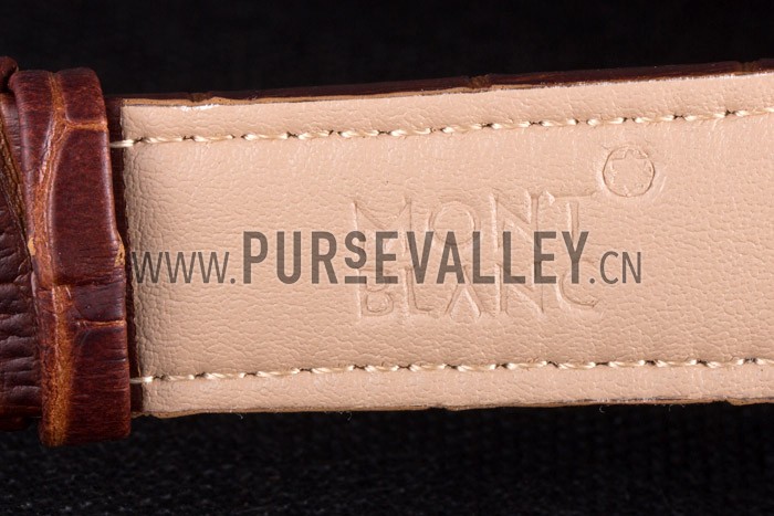 Montblanc Flyback Brown Leather Band 621626