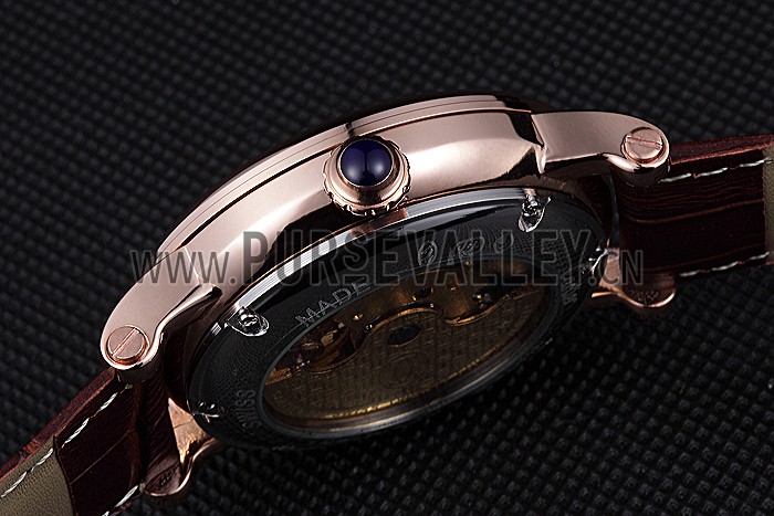 Cartier Rotonde Flying Tourbillon White Dial 621958