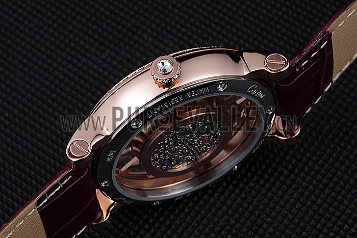 Cartier Rotonde Skeleton Flying Tourbillon Purple 621963