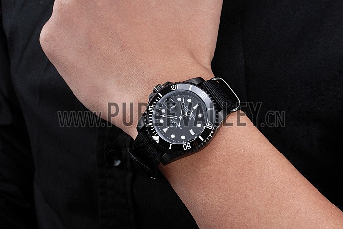 Rolex Submariner Black Nylon Strap 622006