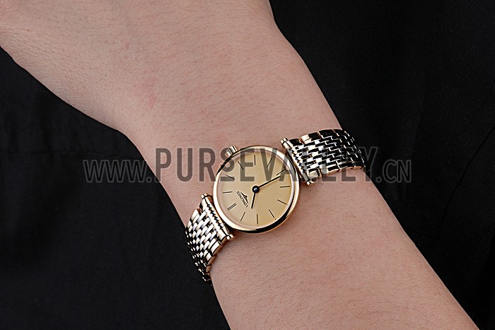 Longines La Grande Classique Two Tone Band Champagne Dial Femme 622096