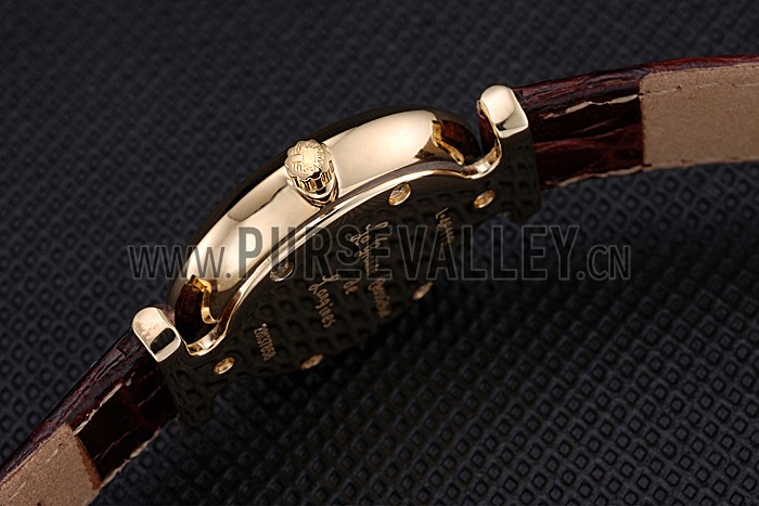 Longines La Grande Classique White Dial Brown Leather Strap Femme 622120