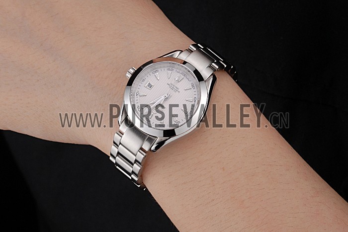 Omega Seamaster Aqua Terra White Dial Stainless Steel Bracelet Ladies 622446