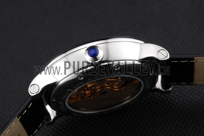 Cartier Rotonde Flying Tourbillon White Dial 621938