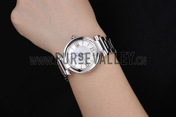 Chopard Polished Stainless Steel Bracelet Watch 80272