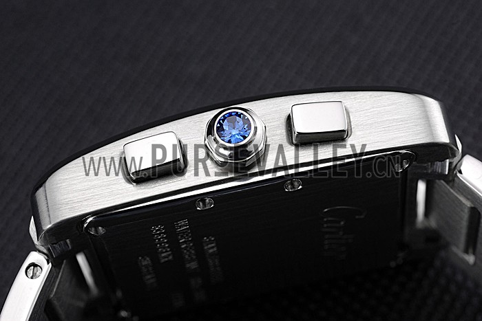 Cartier Tank MC Brown Dial Stainless Steel Case And Bracelet 622699