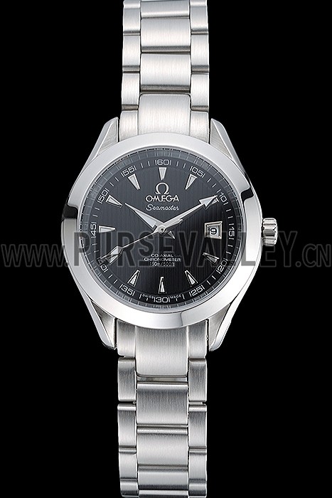 Omega Seamaster Aqua Terra Black Dial Stainless Steel Bracelet 622447