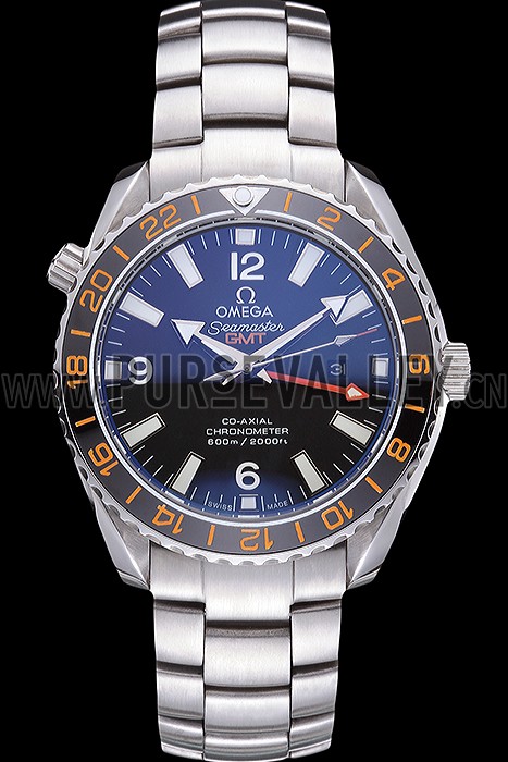 Omega Seamaster Black Dial Stainless Steel Bracelet 622037