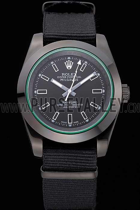 Rolex Milgauss Bamford Black Nylon Strap 622001