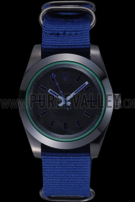 Rolex Milgauss Bamford Blue Nylon Strap 622005