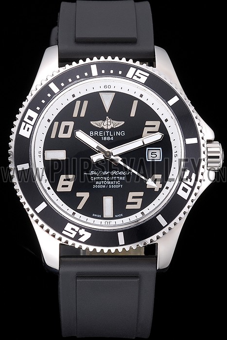 Breitling Superocean 42 Abyss White Accents Rubber Bracelet 622507