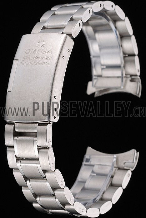 Omega Brushed Stainless Steel Link Bracelet 622484