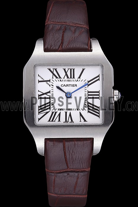 Cartier Santos 100 Polished Stainless Steel Bezel 621923