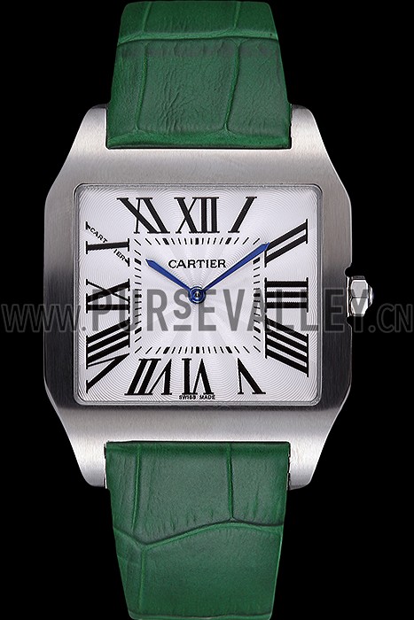 Cartier Santos 100 Polished Stainless Steel Bezel 621934