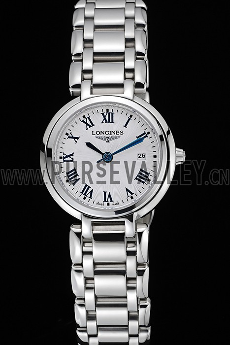 Longines PrimaLuna Stainless Steel Case Roman Numerals 622587