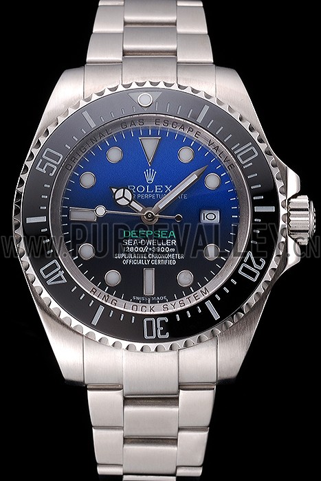 Swiss Deepsea Dweller James Cameron Black Dial Stainless Steel Case And Bracelet 622847