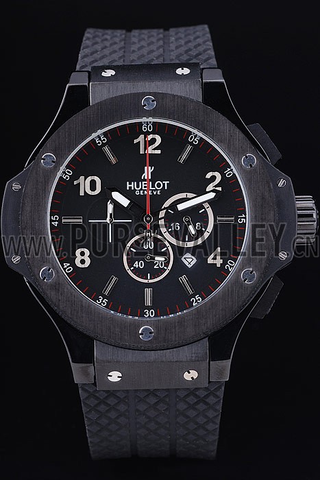 Hublot Big Bang King Black Strap Black Dial Watch