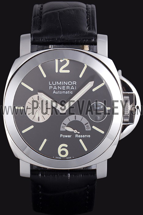 Panerai Luminor Power Reserve Black Dial-pa06