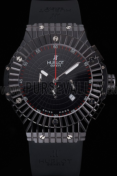 Hublot Big Bang Caviar Black Dial Black Case