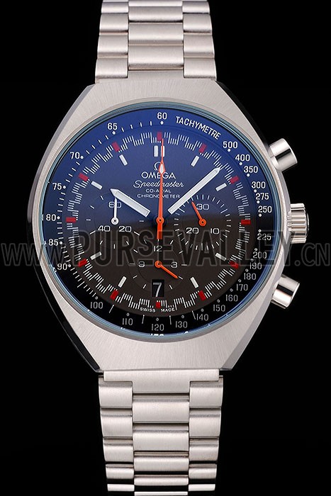 Omega Speedmaster Mark II Brown And Red Dial Stainless Steel Case And Bracelet 622811