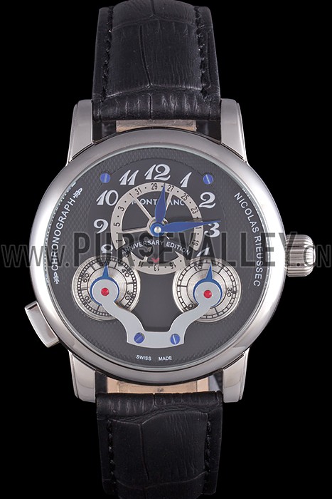 Montblanc Nicolas Rieussec Anniversary Edition Leather Band 621628