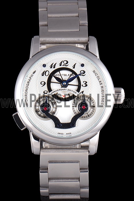 Montblanc Nicolas Rieussec Anniversary Edition Stainless Steel Bracelet 621629