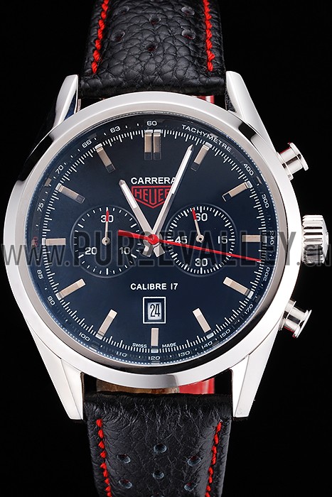 Tag Heuer Carrera Calibre 17 Burgundy Dial 622066