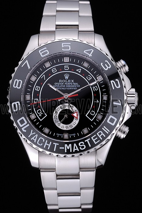 Rolex Yacht - Master II Black Dial Stainless Steel Bracelet 622541