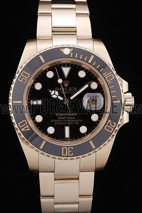 Rolex Submariner Black Ceramic Tachymeter Black Dial 98231