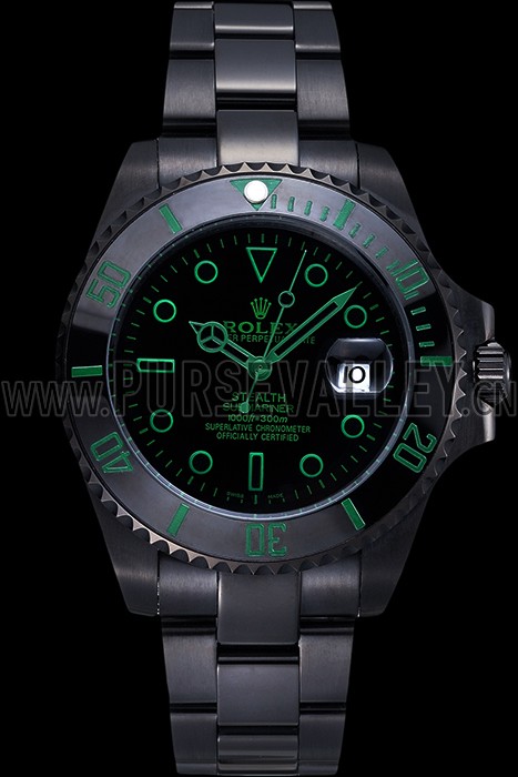Rolex Stealth Submariner Black Ceramic 622007