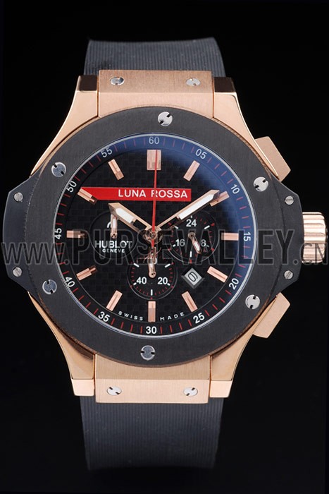 Hublot Limited Edition Luna Rosa Gold Dial Watch