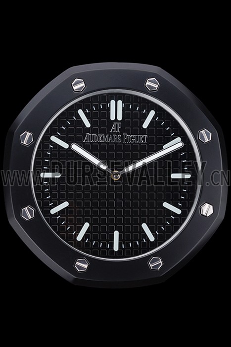 Audemars Piguet Royal Oak Wall Clock Black 622462