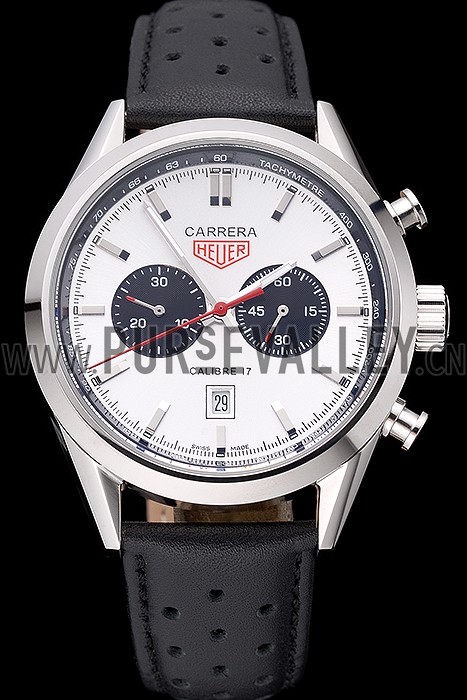 Tag Heuer Carrera Calibre 17 White Dial 622067