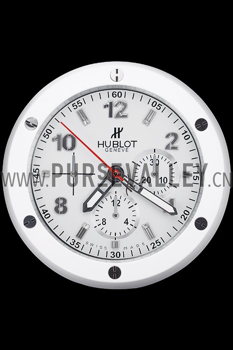 Hublot Big Bang King Power Wall Clock White 622469