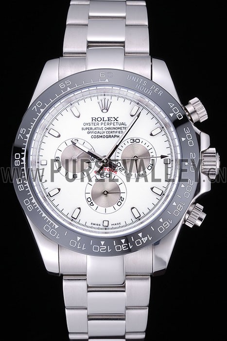 Rolex Cosmograph Daytona White Dial Stainless Steel Bracelet 622542