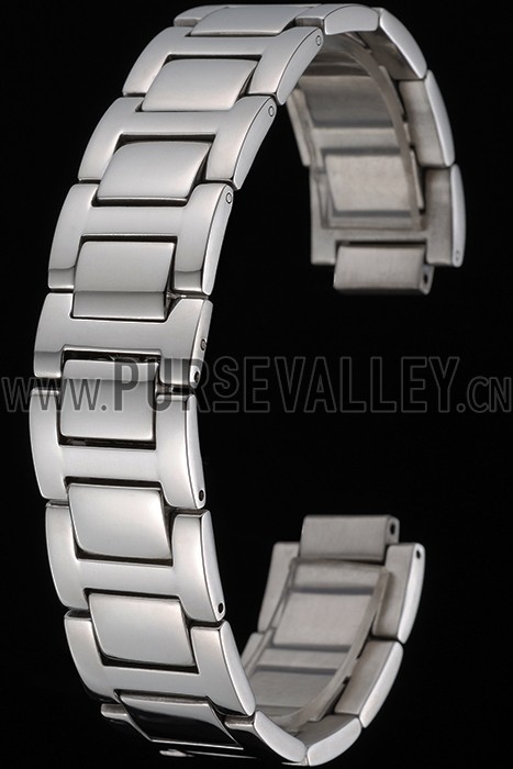 Cartier Brushed Stainless Steel Link Bracelet 622605