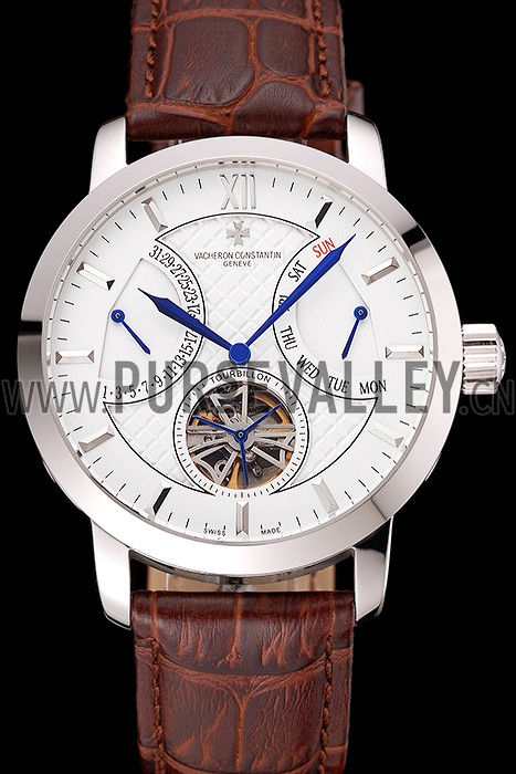 Vacheron Constantin Luxury Leather Watch 80228