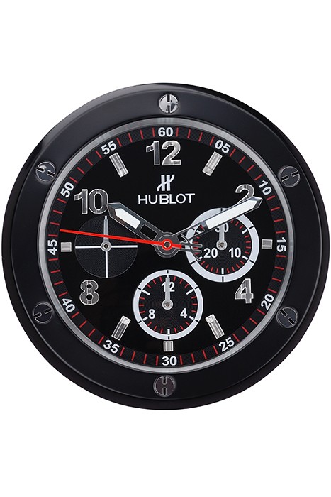 Hublot Big Bang King Power Wall Clock Black-Red  622468