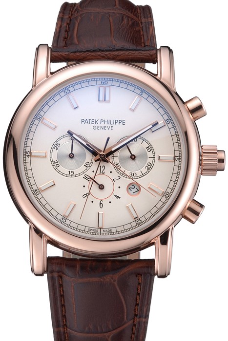 Patek Philippe Grand Complications Perpetual Calendar White Dial Silver Chronograph 622262