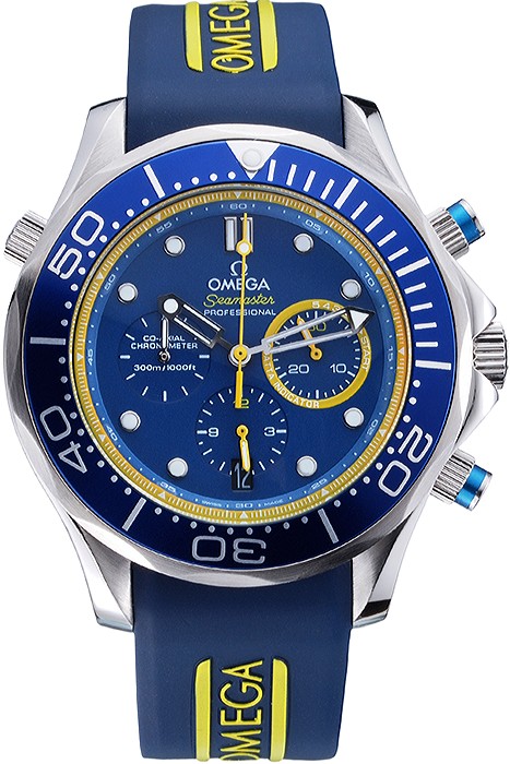 Omega Seamaster Professional Emirates Team 2013 Blue  622044