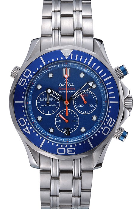 Omega Seamaster Professional Emirates Team 2013 Blue  622055