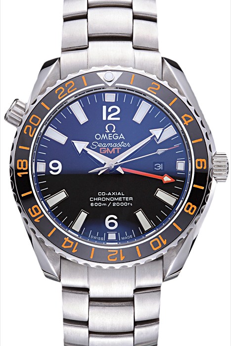Swiss Omega Seamaster Stainless Steel Black Dial 622019